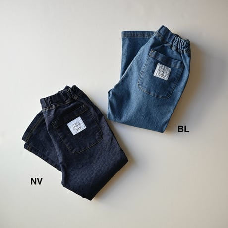 【kid’s , unisex】FOV [フォブ] / テーパードスリムデニムパンツ