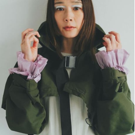 【women's】nunuforme [ヌヌフォルム] / チェストベルトショートジャケット