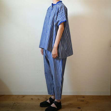 【women's】michirico [ミチリコ] / Hand stripes sarrouel pants