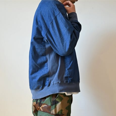 【unisex】have a good day [ハブアグッドデイ] / Light denim pullover