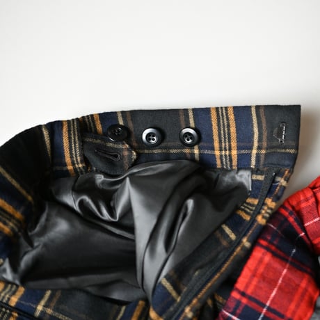 【women's】michirico [ミチリコ] / Tartan salopette