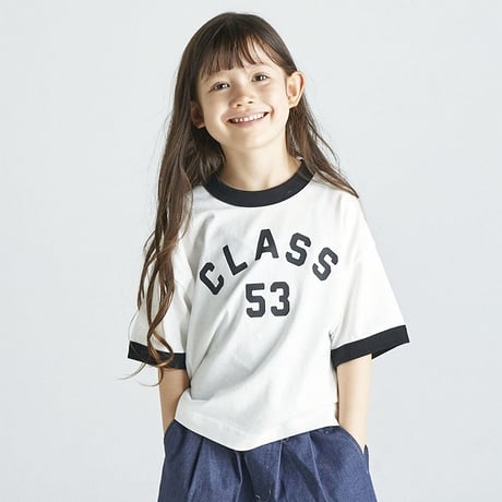 【kid's , unisex】FOV [フォブ] / CLASS リンガーTシャツ