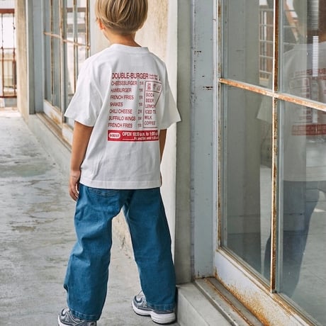 【kid's,unisex】BOOSTOCK [ブーストック] / B/S BURGER Tシャツ