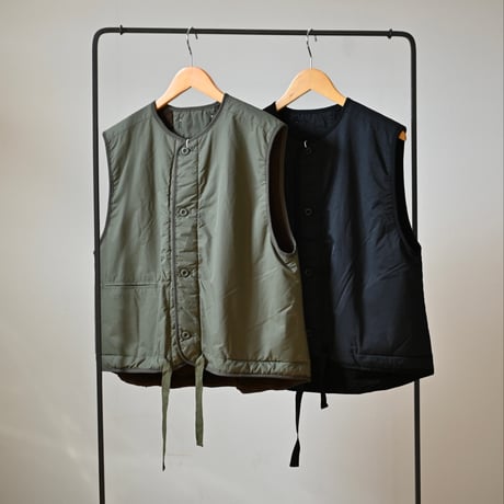 【women's】AUG [オーグ] / リバーシブルミリタリーベスト