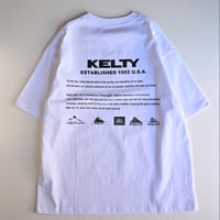 【unisex】KELTY [ケルティ] / バック ヒストリー ロゴ S/S Tシャツ