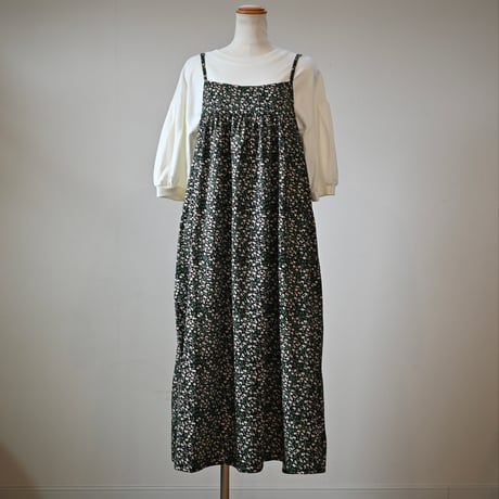 【women's】AUG [オーグ] / フラワー キャミワンピース
