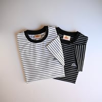 【unisex】KELTY [ケルティ] / ワッペンロゴ ボーダー Tシャツ