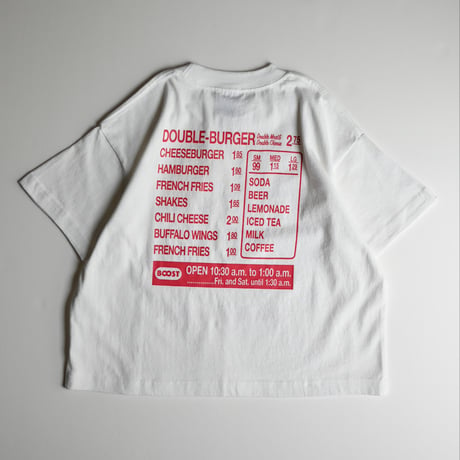 【kid's,unisex】BOOSTOCK [ブーストック] / B/S BURGER Tシャツ