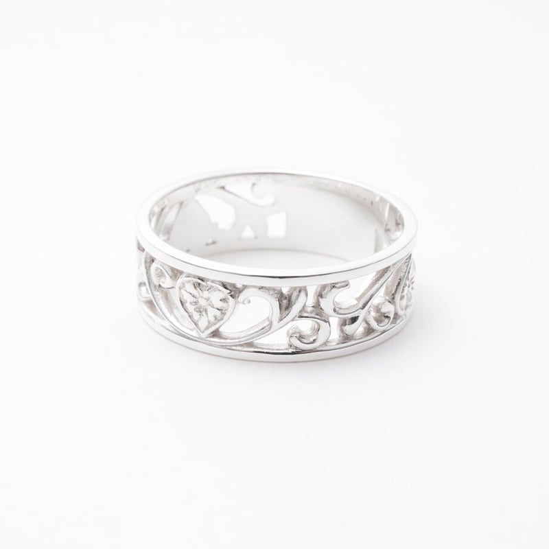 arabesque ring / silver | o'my