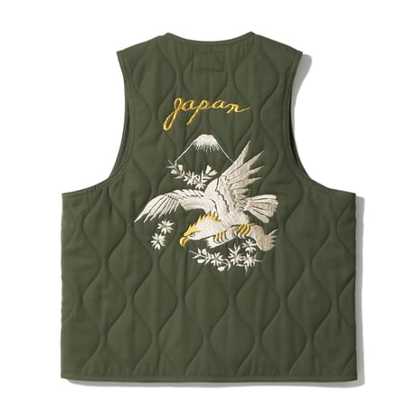 BUZZ RICKSON'S Lot No. BR15586 / "SUKA" EMBROIDERY VEST