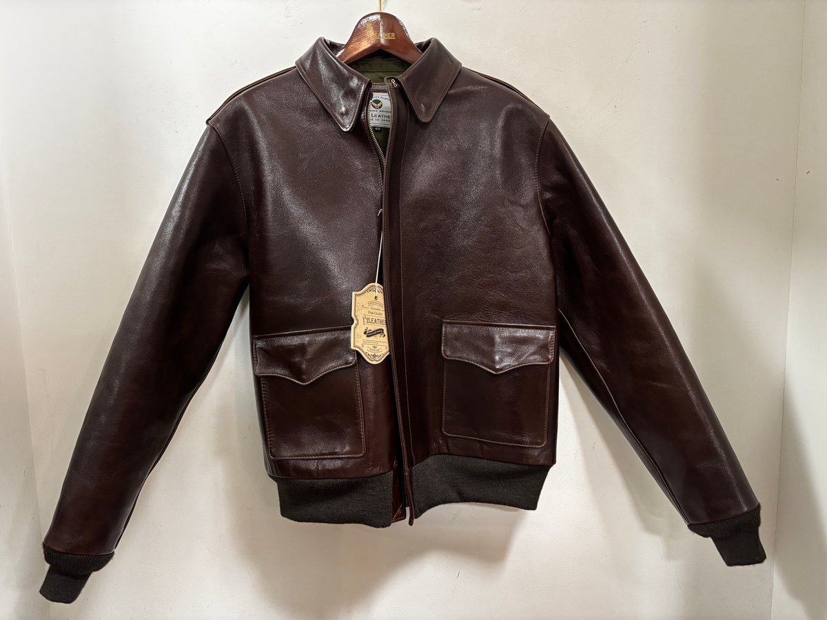 Y'2 LEATHER【A-2 】PULL UP HORSE Type A-2 | PREMI