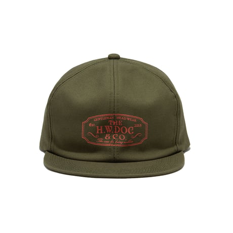 THE H.W.DOG & CO. 【TRUCKER CAP - OLIVE 】D-00004