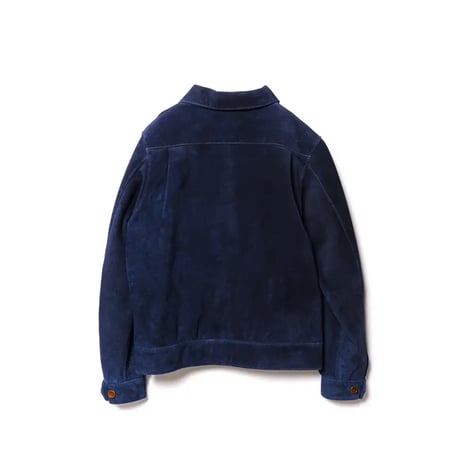 Y'2 LEATHER[ TB-153 ] STEER ROUGHOUT 30'S STYLE FRENCH CYCLE SHORT JACKET