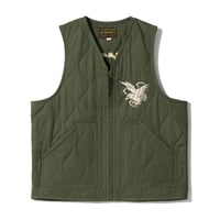 BUZZ RICKSON'S Lot No. BR15586 / "SUKA" EMBROIDERY VEST