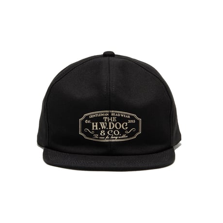 THE H.W.DOG & CO. 【TRUCKER CAP - Black 】D-00004