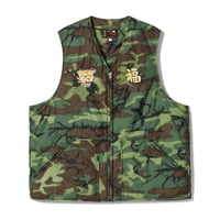 TAILOR TOYO Lot No. TT15549 / Mid 1960s Style Vietnam Liner Vest “VIETNAM MAP”