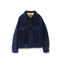 Y'2 LEATHER[ TB-153 ] STEER ROUGHOUT 30'S STYLE FRENCH CYCLE SHORT JACKET