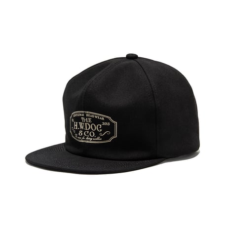 THE H.W.DOG & CO. 【TRUCKER CAP - Black 】D-00004