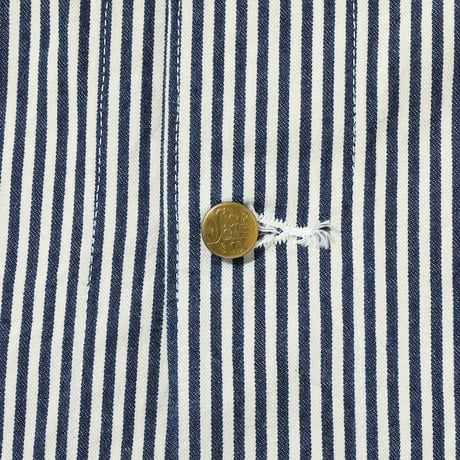 SUGAR CANE Lot No. SC15656 / 11oz. HICKORY STRIPE WORK COAT