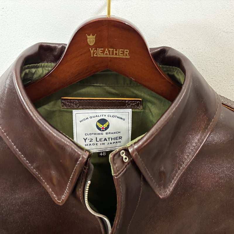 Y'2 LEATHER【A-2 】PULL UP HORSE Type A-2 | PREMI