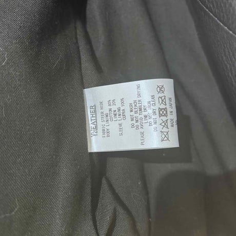 Y'2 LEATHER [ SR-41] STEER OIL SINGLE RIDERS