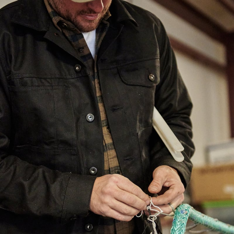 FILSON TIN CLOTH SHORT LINED CRUISER / ティンクロス