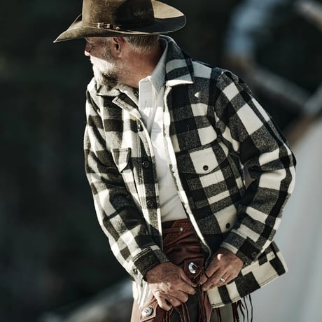 FILSON  MACKINAW WOOL CRUISER JACKET［マッキノーウールクルーザー］  WHITE