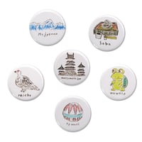 城下町まつもとシリーズ　缶バッジ