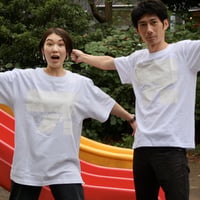 明日のアーTシャツ白×白