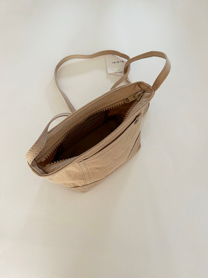 Mini shoulder / Beige | Salon de S＋kiki,daikanyama