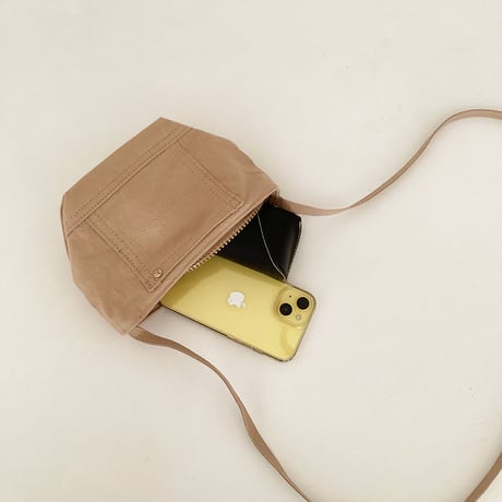 Mini shoulder / Beige