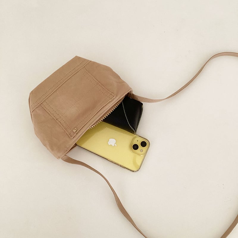 Mini shoulder / Beige | Salon de S＋kiki,daikanyama