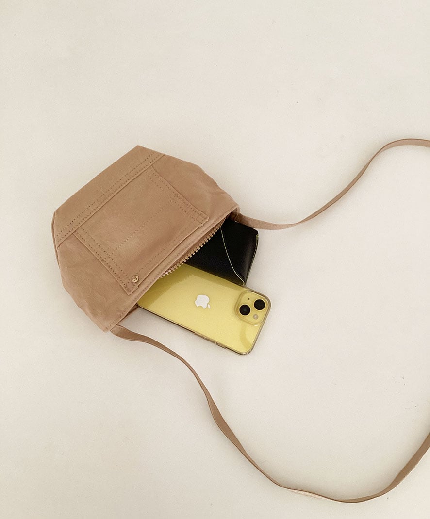 Mini shoulder / Beige | Salon de S＋kiki,daikanyama