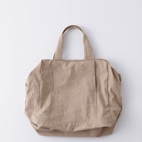 Hat Box Tote/ Beige
