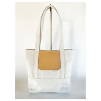Cotton&Linen Herringbone Tote/Kinari