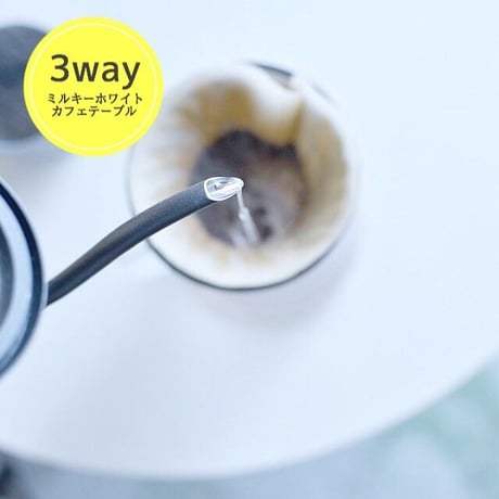 ⑯カフェテーブルみたいに撮れちゃう！4WAYボード＜大理石風＆ミルキーホワイト＞