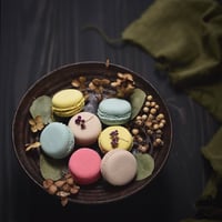 ④  撮影スタイリングボード　リバーシブルで2面使える！マットブラック＆ライトブラウン