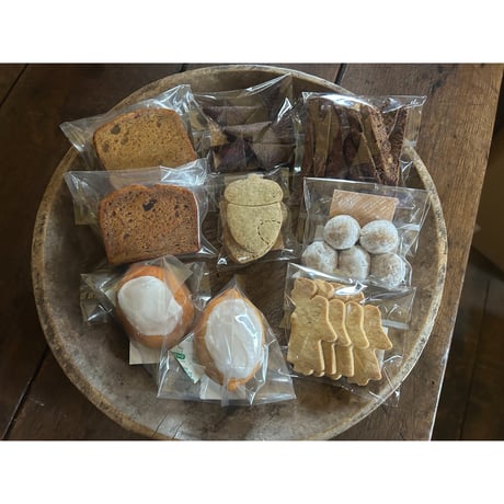 キャラメルバナナケーキとレモンケーキとクッキーセット【2/7土  発送】