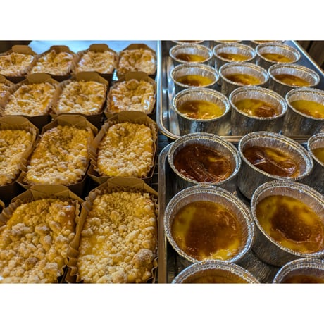 (冷蔵便）チーズケーキとプリンとスコーンとクッキー セット【7/28日 発送】※もともと紙袋梱包なので箱不要のクーポン使用不可