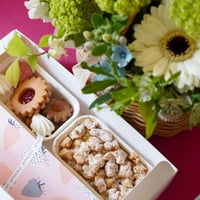 「母の日、アレンジメント+ケイクと焼き菓子set」