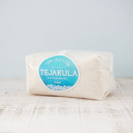 TEJAKULA 完全天日海塩・あら塩 500g