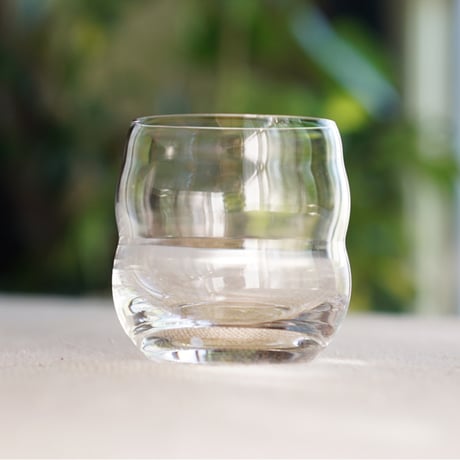 【ミソスグラス 250ml・24金／プラチナ刻印】ハンドメイド・フィボナッチ黄金比とフラワーオブライフで波動調整