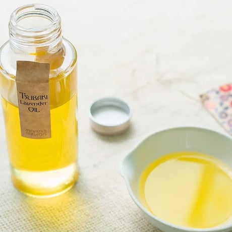 【椿ラベンダーオイル 100ml】日本が誇る国産椿油とフランス産ラベンダー精油の優雅なコラボ