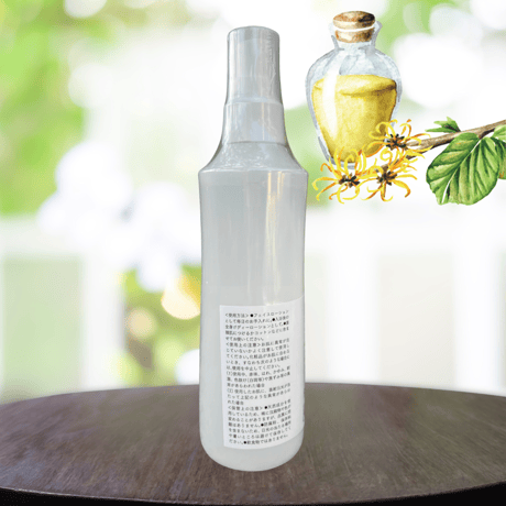 【ウィッチヘーゼルフローラルウォーター 200ml】 椿オイルとの相性抜群！古来から愛される天然の毛穴引き締め効果
