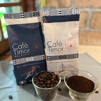【カフェ・ティモール [豆・粉] 200g】スッキリまろやかでコクのある、無農薬・フェアトレードコーヒーを手軽に