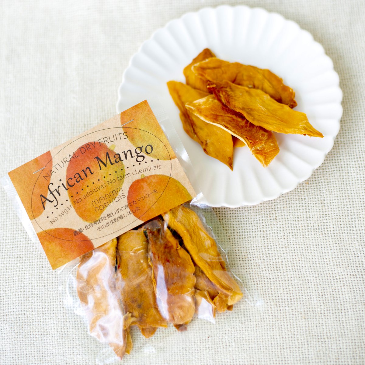 ナチュラルドライフルーツ・マンゴー 60g】甘み・酸味・香り。“概念