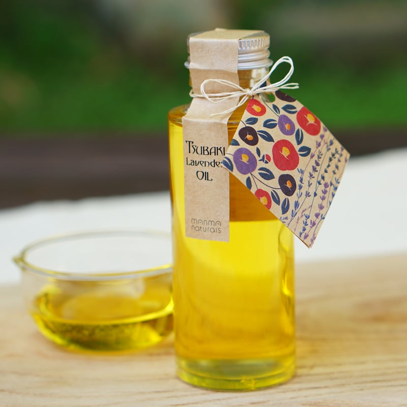 椿ラベンダーオイル 100ml】日本が誇る国産椿油とフランス産ラベンダー