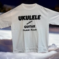ウクレレ時々ギターTシャツ