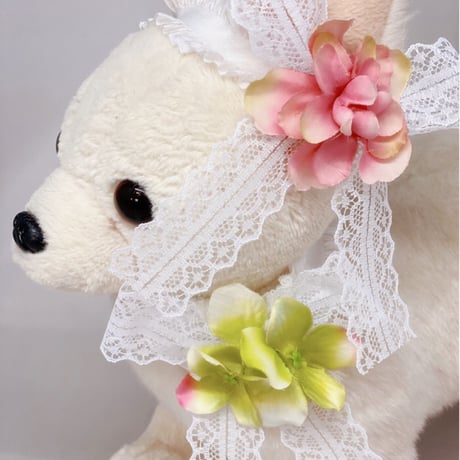 hydraレースリボン💠ストレッチチョーカー／30cm×10本