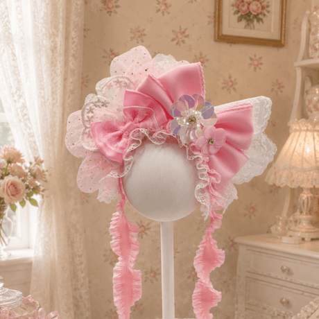 cfW♡ヘッドドレス／ピンクパラダイス